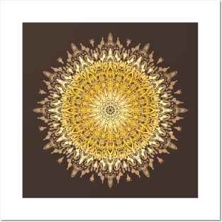 Sun Mandala Posters and Art